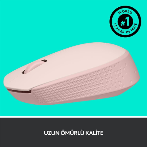 LOGITECH 910-006865, M171 Rose, USB Nano 2,4G Kablosuz, 1000dpi, Optik, 3 Tuşlu, 12ay Pil Ömrü, Mouse
