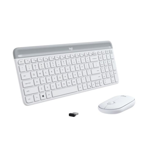 LOGITECH MK470 Beyaz, 920-009436, Kablosuz, Türkçe Q, Klavye Mouse Set