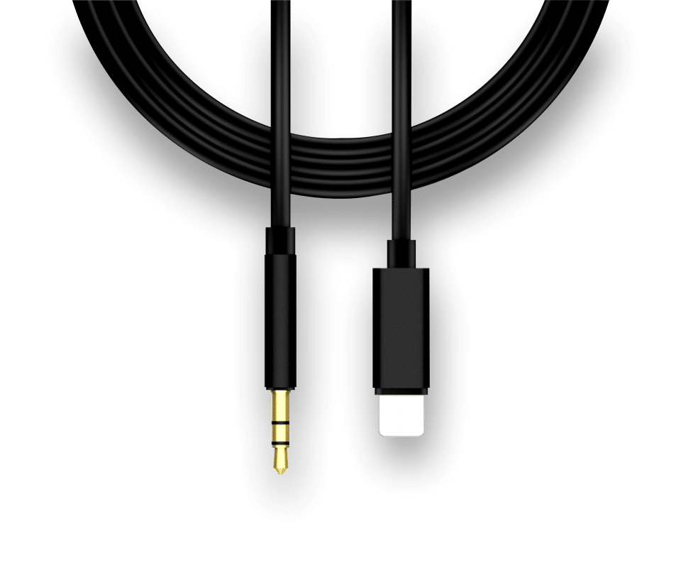 İphone Aux kablosu (Tak Çalıştır) 1Metre Çevirici OTG JH-023