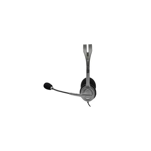 LOGITECH H110, 981-000271, 3,5mm Jac, Çağrı Merkezi, Ofis, Toplantı, Konuşmacı Tipi, Microfonlu Kulaklık