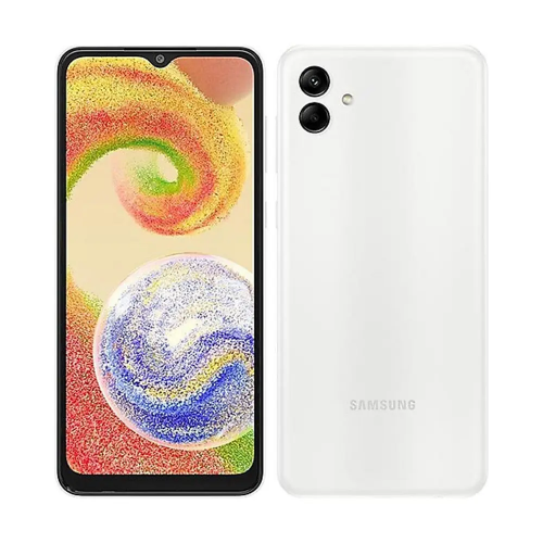 SAMSUNG SM-A042F/DS, GALAXY A04e, Beyaz, 128Gb, 4Gb Ram, 8 Çekirdek, 6,5inc Ekran, 5Mpix Ön 13Mpix Arka Kamera, Türkiye Garantili
