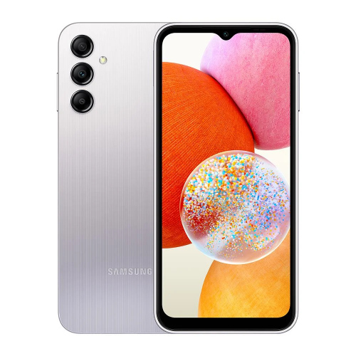 SAMSUNG SM-A145F/DS GALAXY A14 beyaz, 128Gb, 4Gb Ram, 8 Çekirdek, 6,6inc Ekran, 13Mpix Ön 50Mpix Arka Kamera, Türkiye Garantili