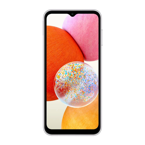SAMSUNG SM-A145F/DS GALAXY A14 beyaz, 128Gb, 4Gb Ram, 8 Çekirdek, 6,6inc Ekran, 13Mpix Ön 50Mpix Arka Kamera, Türkiye Garantili