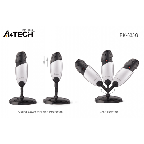 A4 TECH PK-635G 480P Dahili Mikrofonlu USB WEBCAM