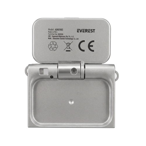 EVEREST ADK1983, Kahverengi, 2K QHD, 180mAh Batarya, 1.47inç Katlanabilir Ekran, Flashlı, Mini Retro Dijital Kamera