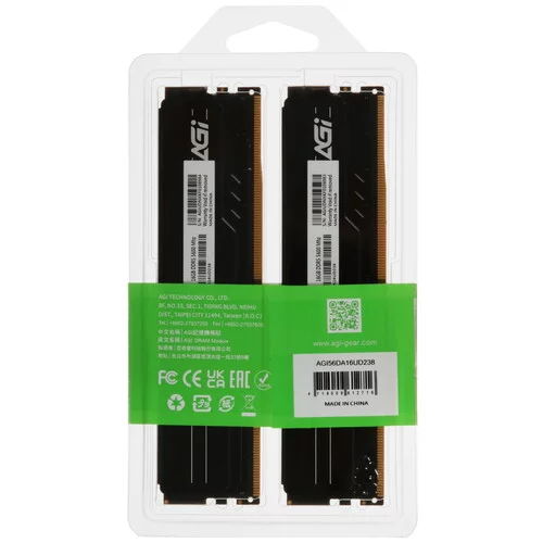 AGI AGI560016UD238-DT, 32GB (2x16Gb), DDR5, 5600Mhz, CL46, Desktop, Gaming RAM