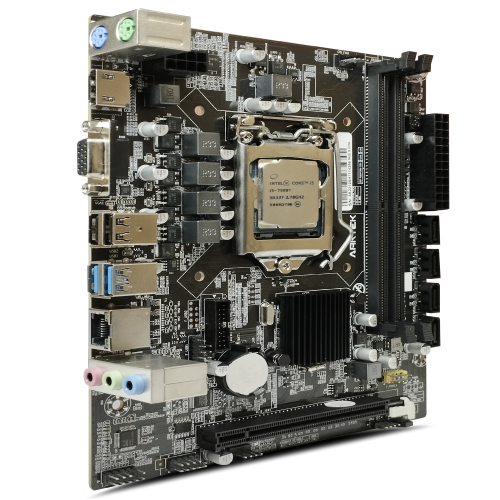 ARKTEK AK-H110M EG + INTEL i5-7500T İşlemci, ALPHA FORCE, 2xDDR4, D-SUB, HDMI, 7.Nesil, LGA1151 Soket, Anakart İşlemci Birlikte