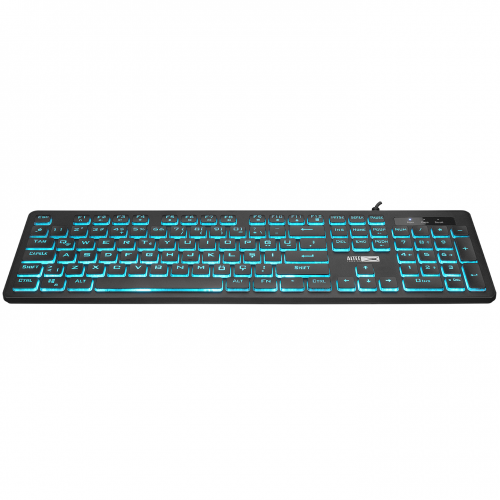 Altec Lansing ALGC8264, Siyah, 3 Renk Işıklı, USB Kablolu, Multimedya Fonksiyonlu, Gaming Klavye+Mouse Set