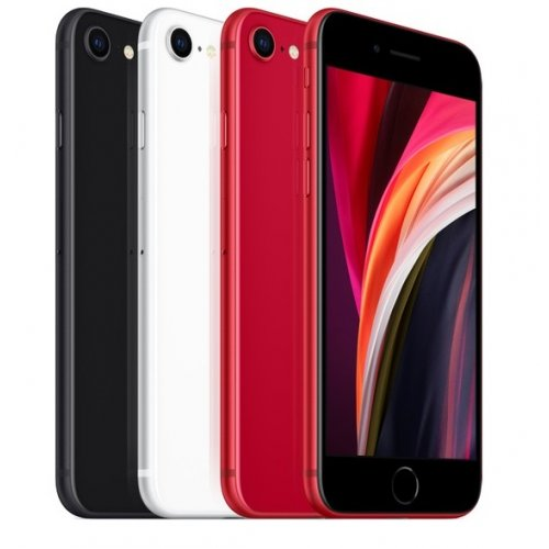 Apple iPhone SE 2020, 64Gb, Siyah, 3Gb Ram, 6 Çekirdek, 4,7inc Ekran, 7Mpix Ön 12Mpix Arka Kamera, Türkiye Garantili (Aksesuarlı)