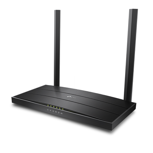TP-LINK ARCHER VR400 V3, AC1200, 4 Port, Dual Band Wifi, 1200Mbps, 2×Anten, 3G-4G USB Desteği, VDSL2, ADSL2+ MODEM