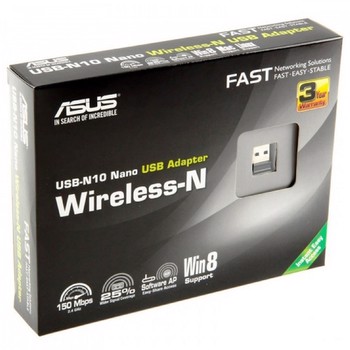 Asus USB-N10 Nano B1 150Mbps Kablosuz USB Adaptör