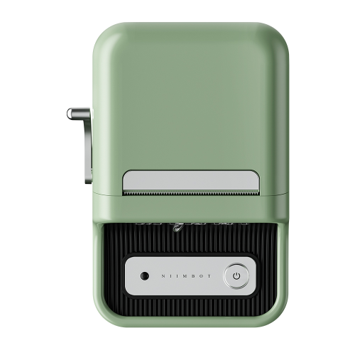 NIIMBOT B21S, Taşınabilir, Mürekkepsiz, Termal Etiket Yazıcı (Bluetooth, Type-C) Yeşil