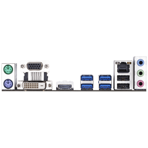 GIGABYTE B450M-S2H, 2xDDR4, M.2, D-SUB, DVI, HDMI, AM4 Soket Anakart