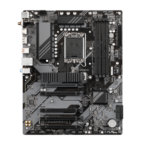 GIGABYTE B760 DS3H AX, rev.1.0, 4xDDR5, 2xM.2, DP, HDMI, Type-C, Wi-Fi 6E, Bluetooth v5.3, 12-13-14.Nesil, LGA1700 Soket, Anakart