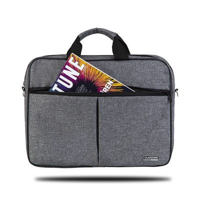 Classone%20BND304%20Eko2%20Serisi%20%20Laptop%20Notebook%20Çantası-15.6%20inch%20Uyumlu-Gri