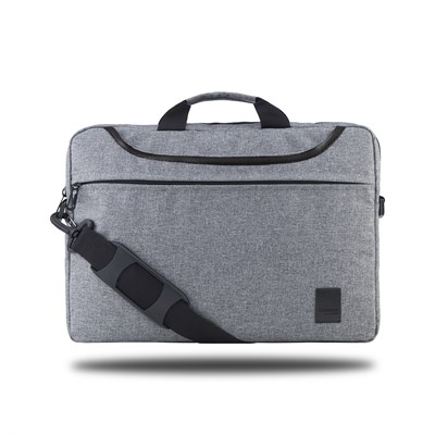 Classone BND504 WorkStation 15.6 inch WTXpro Su geçirmez Kumaş, Macbook ,Mac Air Notebook Laptop Çantası -Gri