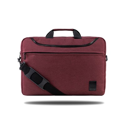 Classone BND505 WorkStation 15.6 inch WTXpro Su geçirmez Kumaş, Macbook ,Mac Air Notebook Laptop Çantası -Bordo