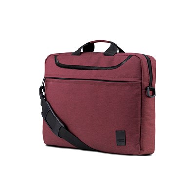 Classone BND505 WorkStation 15.6 inch WTXpro Su geçirmez Kumaş, Macbook ,Mac Air Notebook Laptop Çantası -Bordo