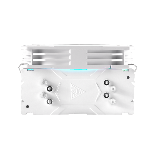 GAMDIAS BOREAS E1-410 WH, White Edition, 120mm, CPU Kule Tipi Hava Soğutma, Doğrudan Temas Teknolojisine Sahip 4 adet Gelişmiş Bakır Isı Borusu (AMD AM4-AM5 ve INTEL Tüm işlemciler ile uyumlu)