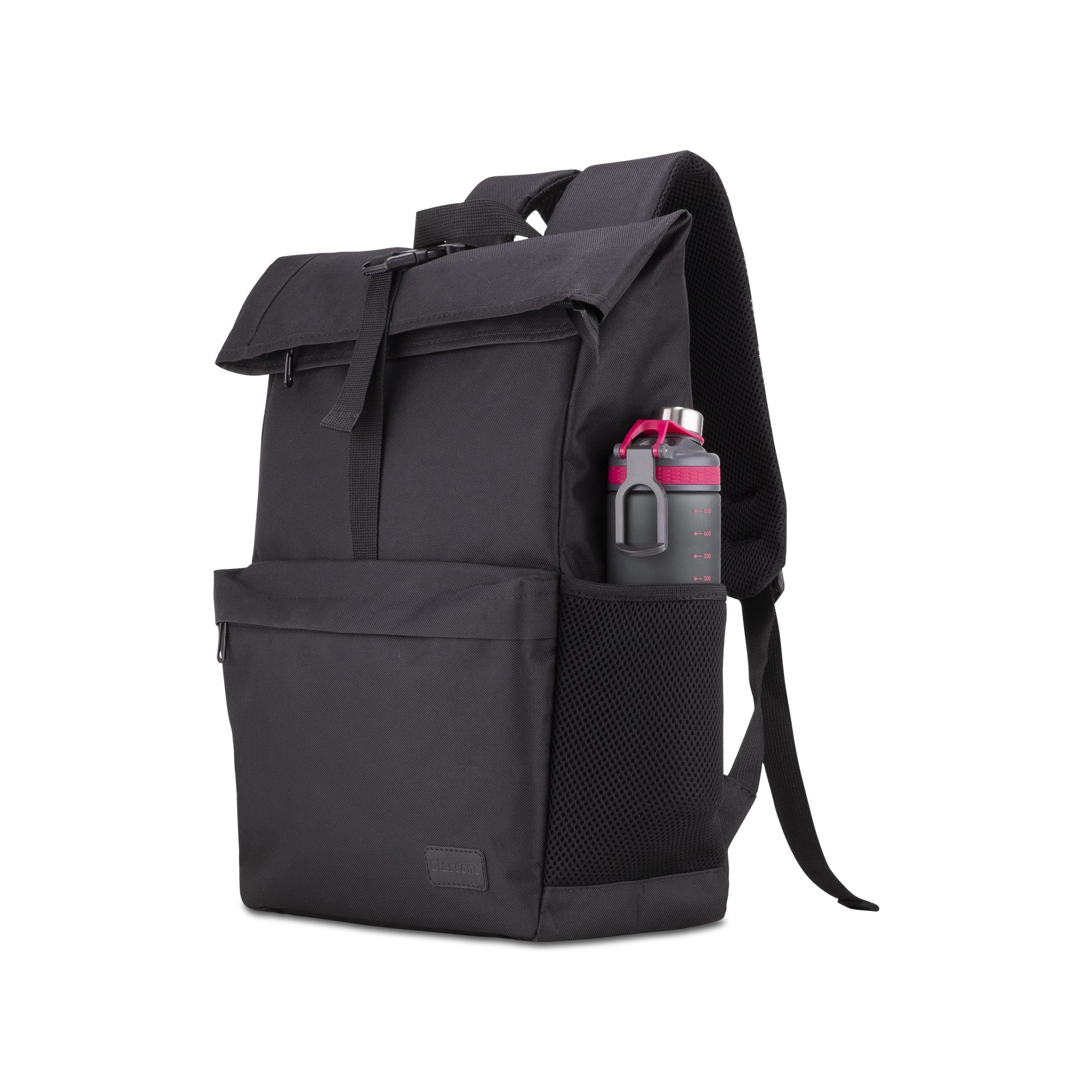 Classone BP-HYB100 Heybe Serisi WTXPro Su geçirmez Kumaş 15.6 inch Uyumlu ,Notebook, Laptop, Macbook Sırt Çantası – Siyah