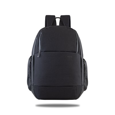 Classone BP-IT800 Parma Serisi WTXpro Su Geçirmez Kumaş 15.6’’  Notebook Sırt Çantası-Siyah