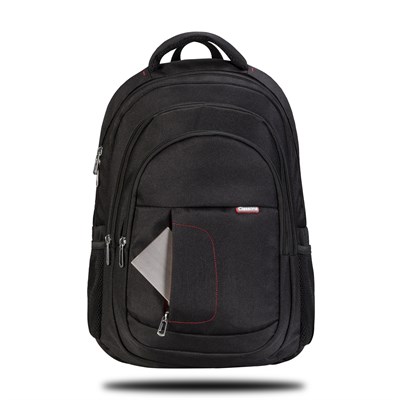 Classone BP-L100 WTXpro Su Geçirmez Kumaş Milano Serisi 15.6 inch  Large Sırt Çantası - Siyah
