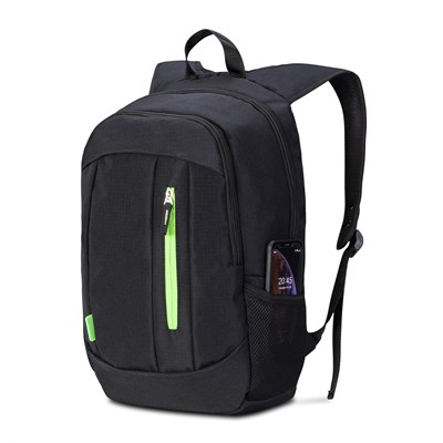 Classone BP-S360 WTXpro Su Geçirmez Kumaş New Trend Sport Style Serisi 15,6 inch Notebook Sırt  Çantası - Siyah