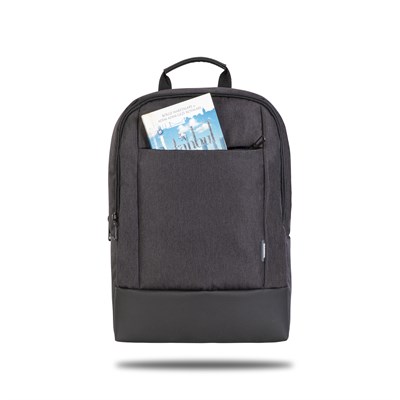 Classone TW1504 WTXpro Su Geçirmez Kumaş Twin Color 15.6 inch Notebook Sırt Çantası-Gri