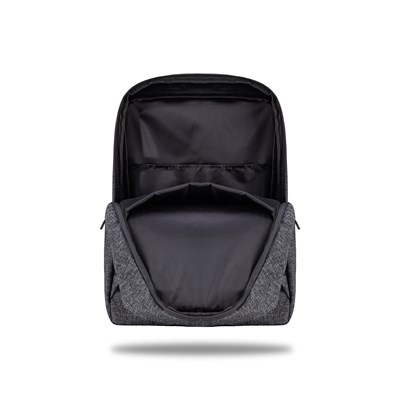 Classone WTX204G Pro 15.6 inch uyumlu WTXpro Su Geçirmez Kumaş, Su Geçirmez Fermuar, Geri Dönüştürülmüş Kumaş, Macbook , Laptop , Notebook Sırt Çantası –Gri