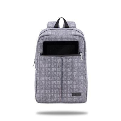 Classone WTX506G Pro 15.6 inch uyumlu WTXpro Su Geçirmez Kumaş, Su Geçirmez Fermuar, Macbook , Laptop , Notebook Sırt Çantası –Gri