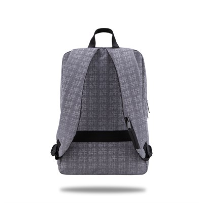 Classone WTX506GT Pro 15.6 inch uyumlu WTXpro Su Geçirmez Kumaş, Su Geçirmez Fermuar, Macbook , Laptop , Notebook Sırt Çantası -Gri/Turuncu