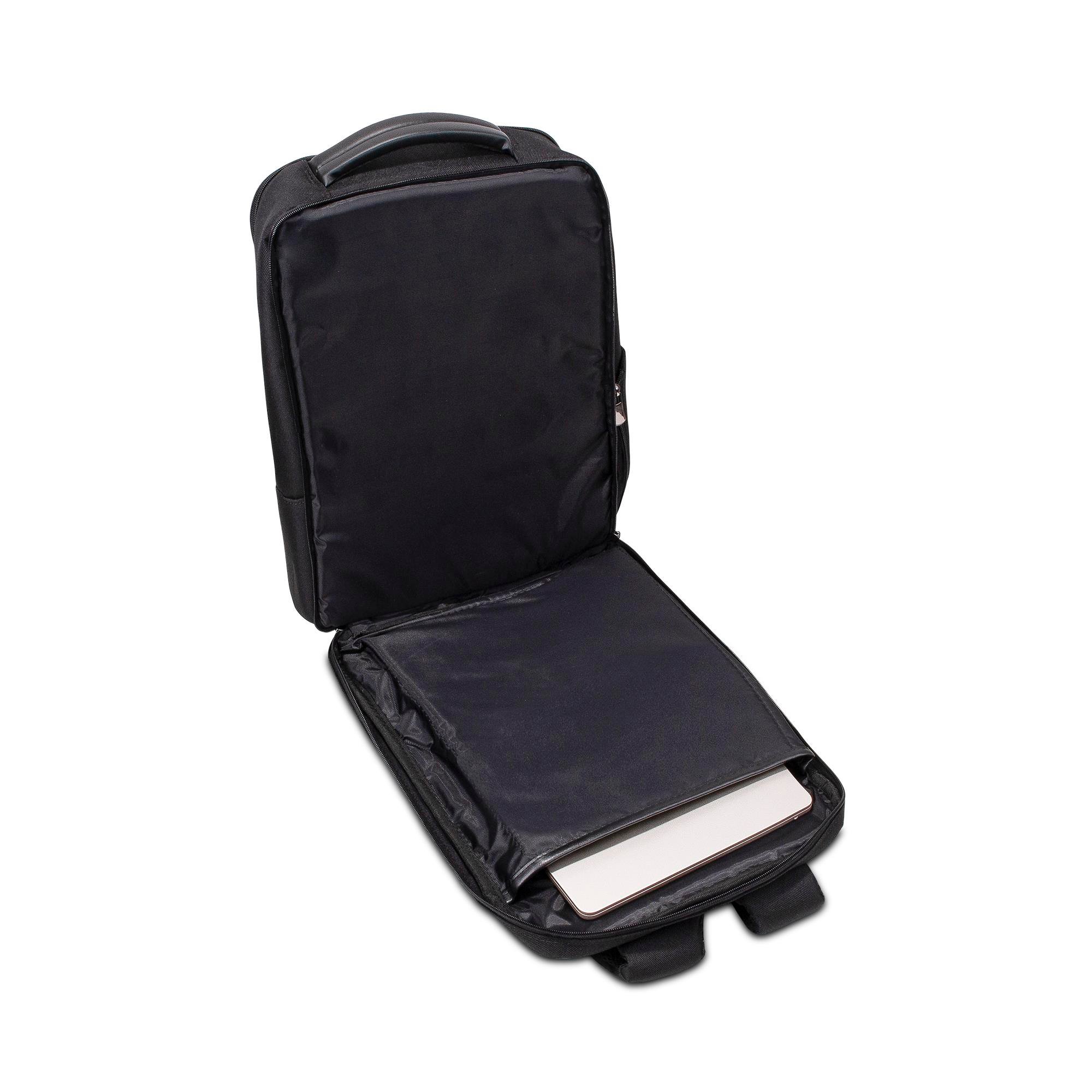 Classone BP-BS100  Business VIP B1 - Serisi 15.6 inch Uyumlu WTX Pro Su Geçirmez Kumaş Laptop Sırt Çantası -Siyah