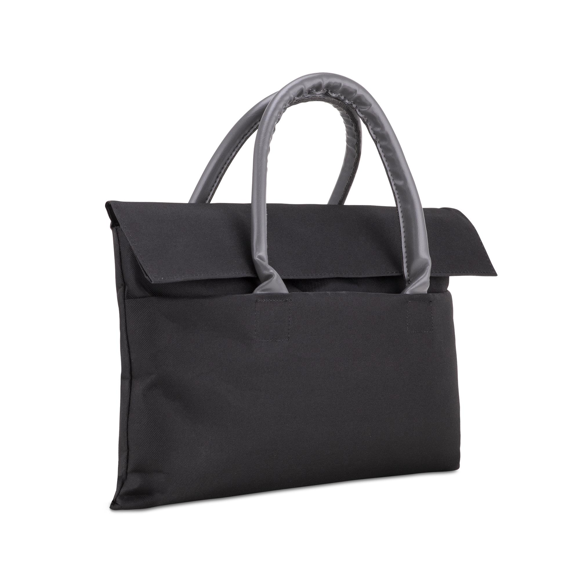 Classone BYN-EL000 WTXPro Su Geçirmez Kumaş 13-14 inch Bayan Laptop El Çantası- Tote Bag – Siyah