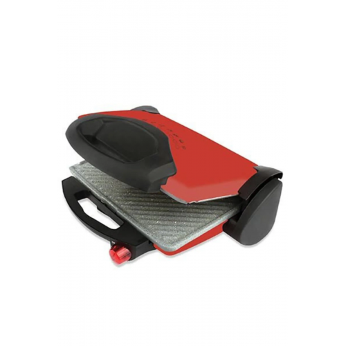 CFR CFR-45, SULTAN, ELEKTRİKLİ TOST MAKİNESİ, 2000W, Ayarlanabilir Isı Ayarı, Tesmostat, Yanmaz Yapışmaz Izgaralar. Kırmızı