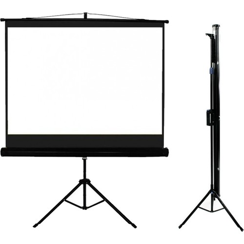 Codegen TX-24 TRIPOD PROJEKSİYON PERDESİ 240X200 (Arkası Siyah Fonlu - Taşınabilir Ayaklı Model)