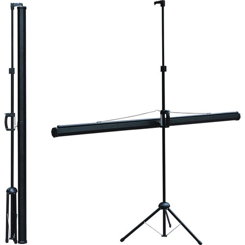 Codegen TX-24 TRIPOD PROJEKSİYON PERDESİ 240X200 (Arkası Siyah Fonlu - Taşınabilir Ayaklı Model)