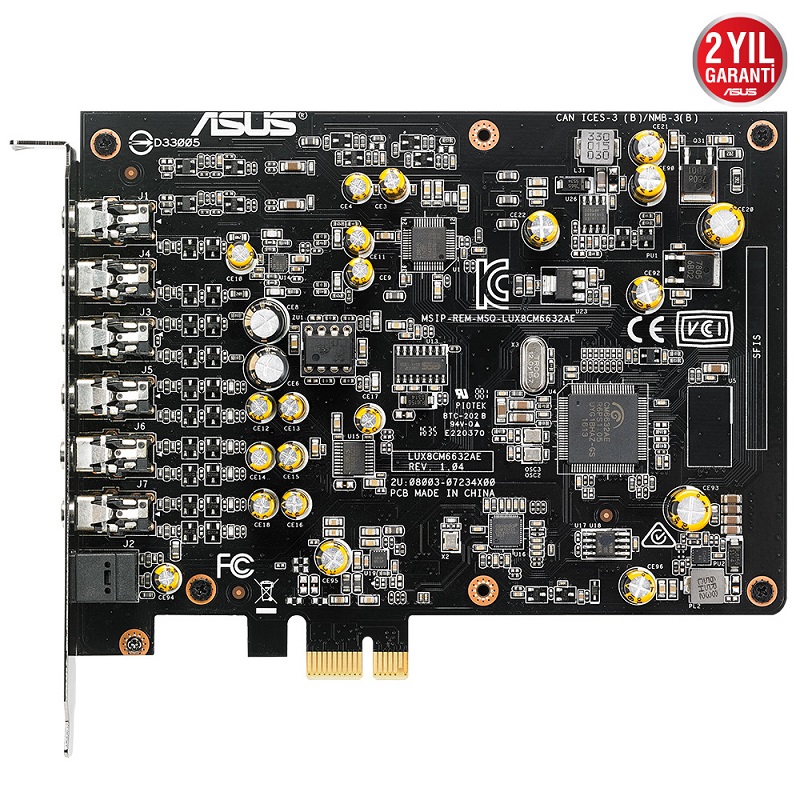 ASUS PCIe 1X Xonar AE 7.1 Gaming 24bit Ses Kartı