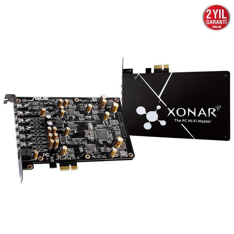 ASUS PCIe 1X Xonar AE 7.1 Gaming 24bit Ses Kartı