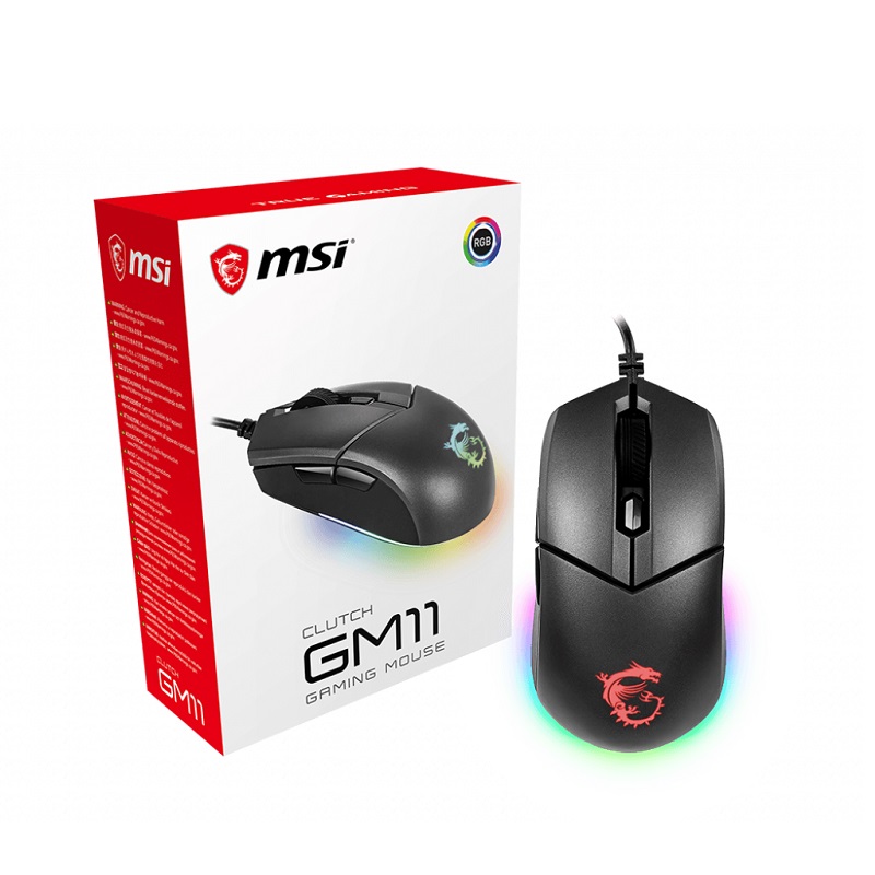 MSI GG CLUTCH GM11 5.000dpi RGB Oyuncu Mouse