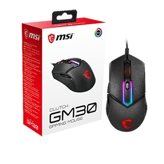 MSI GG CLUTCH GM30 GAMING MOUSE 6.200 DPI OPTIK SENSOR RGB LED OYUNCU FARESI