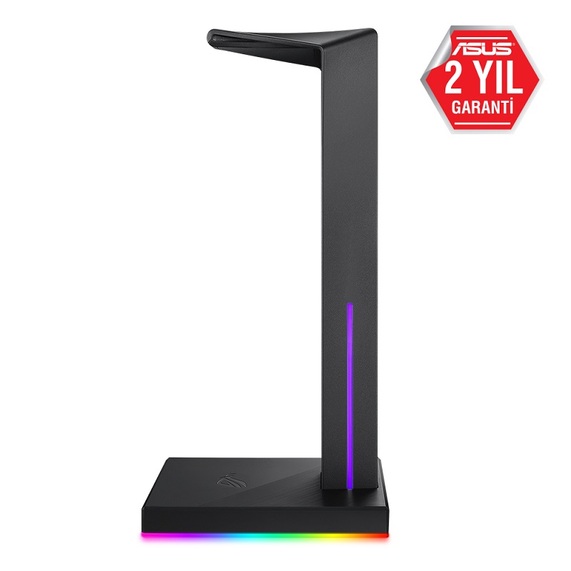 ASUS ROG THRONE 7.1 SURROUND SES ÇİFT USB 3.1 YUVASI VE AURA SYNC DESTEKLİ KULAKLIK STANDI