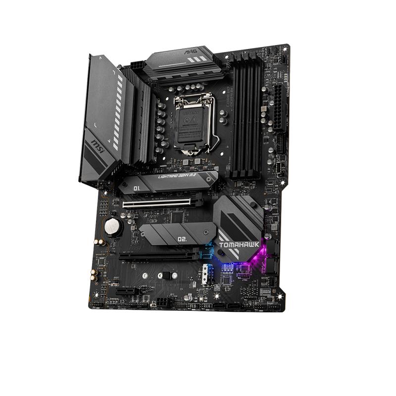 MSI MAG B560 TOMAHAWK WIFI DDR4 M2 PCIE NVME HDMI-DP PCIE 16x v4.0 1200p ATX