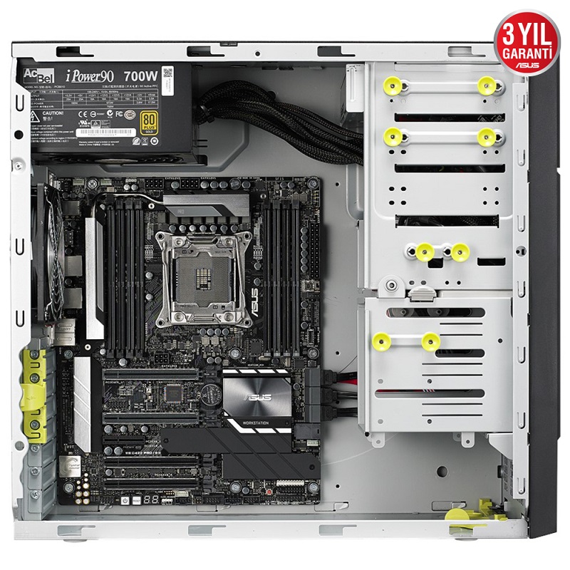 ASUS ESC700 G4-M3820 DDR4 32GB RDIMM 2TB M2 SATA 512GB SSD RTX4000 W10 PRO