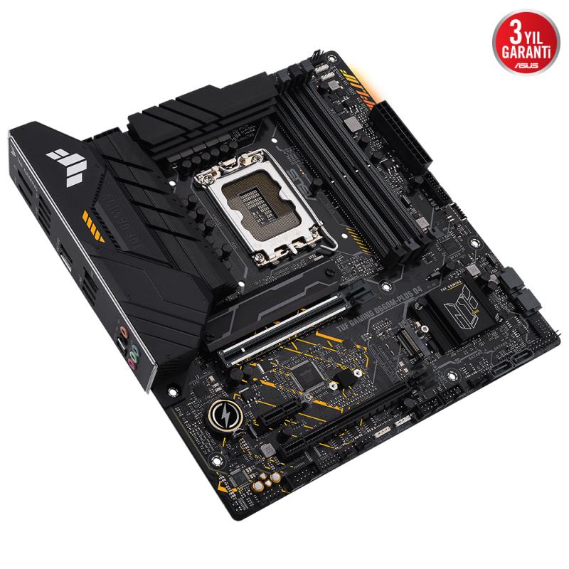 ASUS TUF GAMING B660M-PLUS D4 HDMI-DP M2 NVME PCIE 16X v4.0 1700p mATX