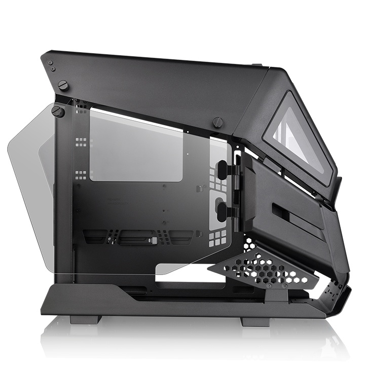 THERMALTAKE POWERSIZ AH T200 RGB GAMING PC KASASI mATX SİYAH