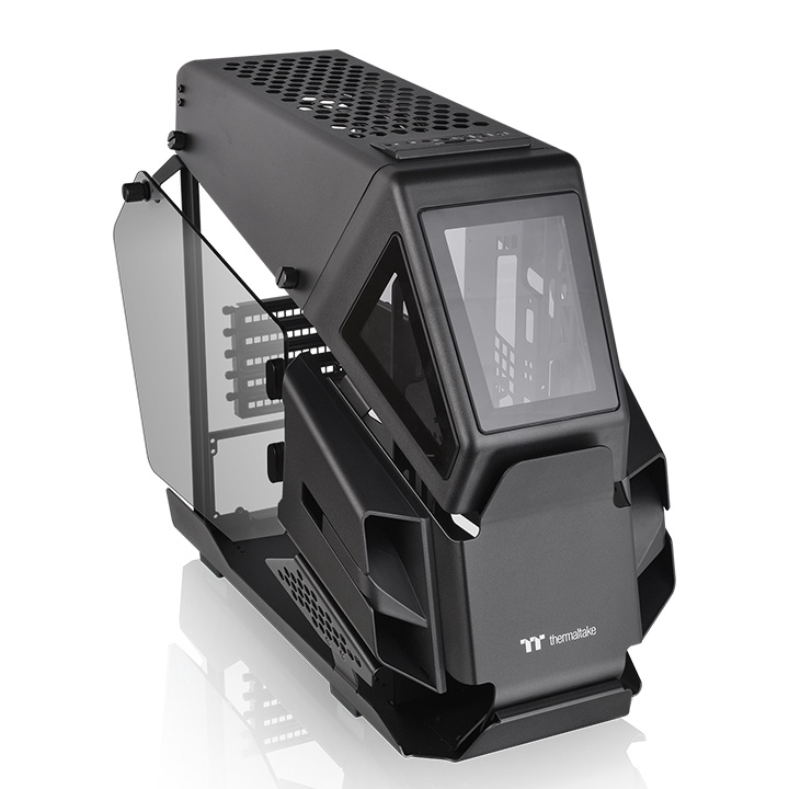 THERMALTAKE POWERSIZ AH T200 RGB GAMING PC KASASI mATX SİYAH