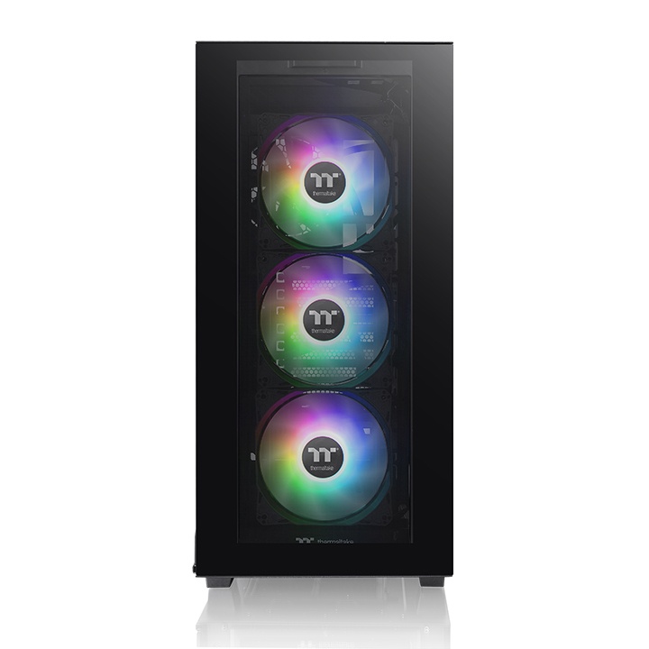 THERMALTAKE POWERSIZ DIVIDER 300 TG MID-TOWER PC KASASI SİYAH CA-1S2-00M1WN-01