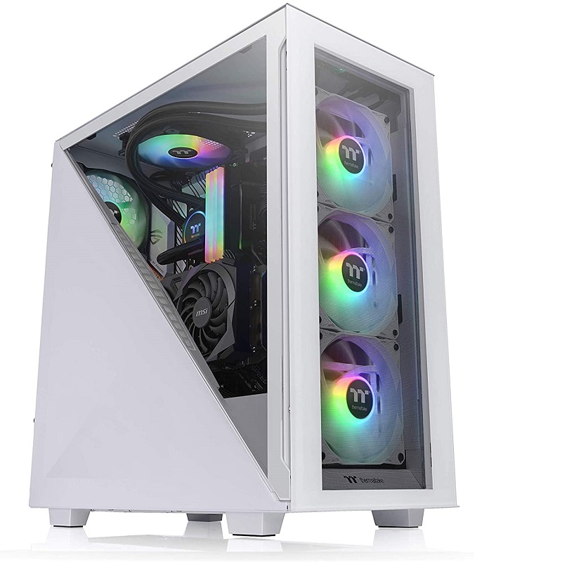 THERMALTAKE POWERSIZ DIVIDER 300 TG MID-TOWER PC KASASI CA-1S2-00M6WN-01