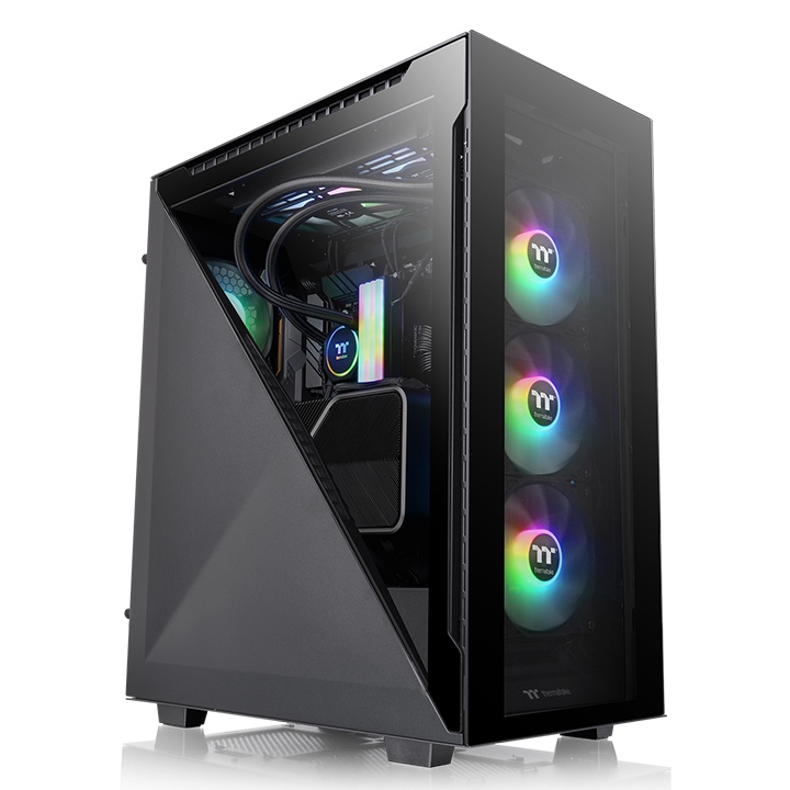 THERMALTAKE Divider 500 TG Snow CA-1T4-00M1WN-01 Gaming Mid Tower PC Kasası Beyaz