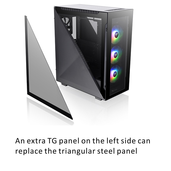 THERMALTAKE Divider 500 TG Snow CA-1T4-00M1WN-01 Gaming Mid Tower PC Kasası Beyaz